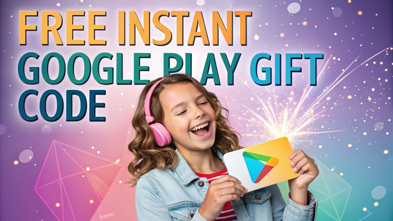 Get Free Instant Google Play Gift Code Without Surveys or Verification