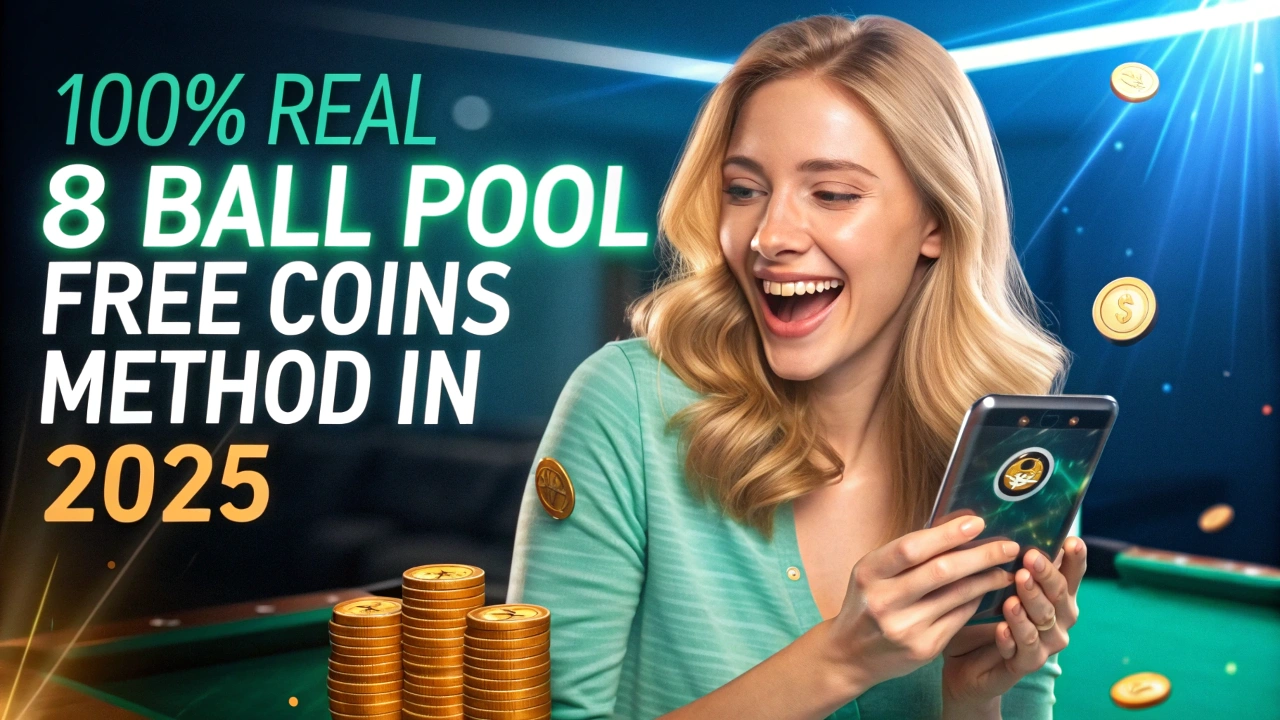The Secret Behind 100% Real 8 Ball Pool Free Coins Method in 2025